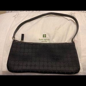 Kate Spade Black Baguette Bag